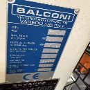 []意大利巴尔科尼630吨级进模生产线，双工作台，配1250m.