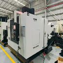 []海天精工 -1000加工中心2021年 主轴带中心出水三菱M80.