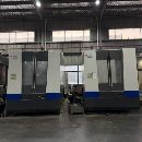 []同款两台纽威800双工位卧式加工中心2018年纽威HM805T.